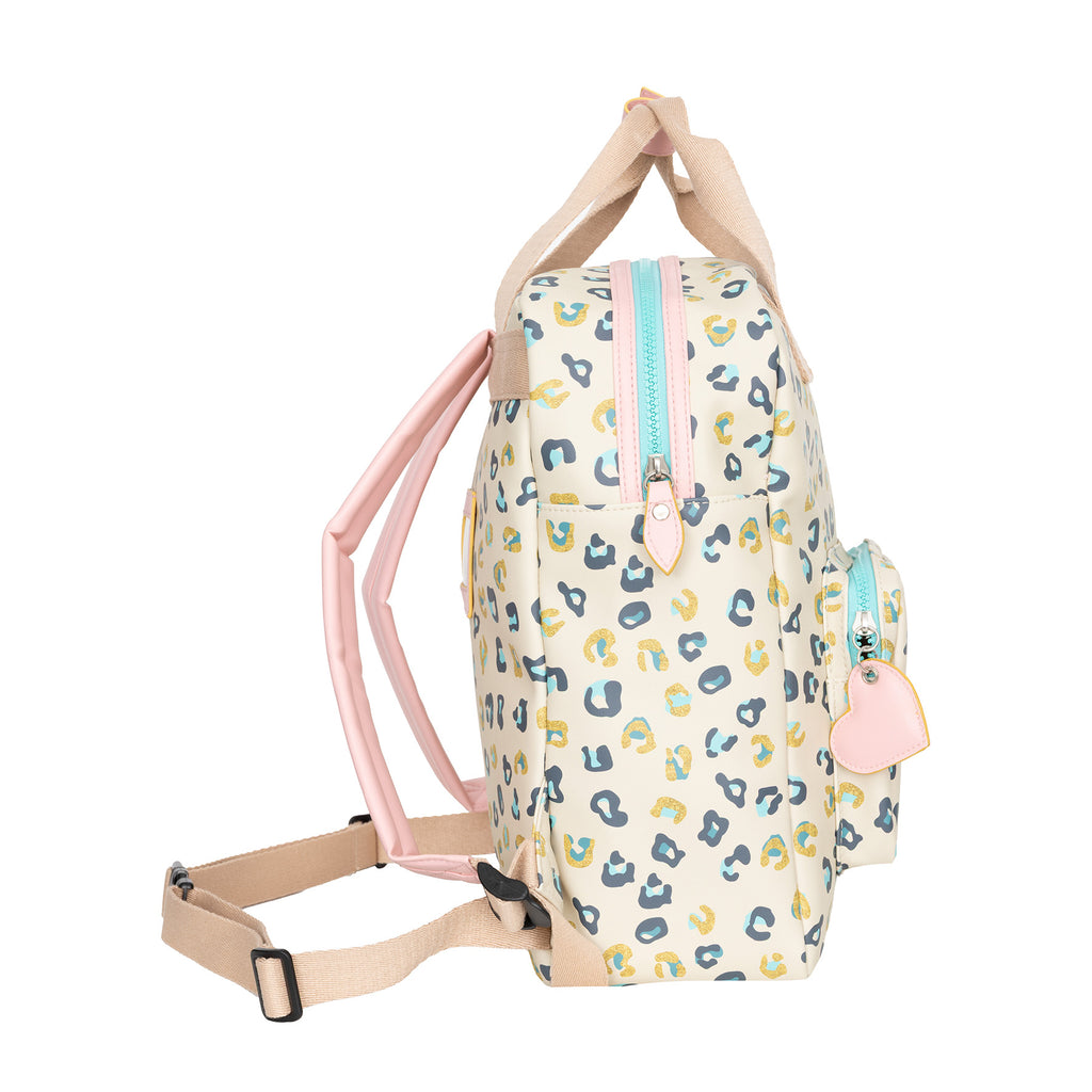Petit Icon Backpack Large Kinderrucksack Leopard