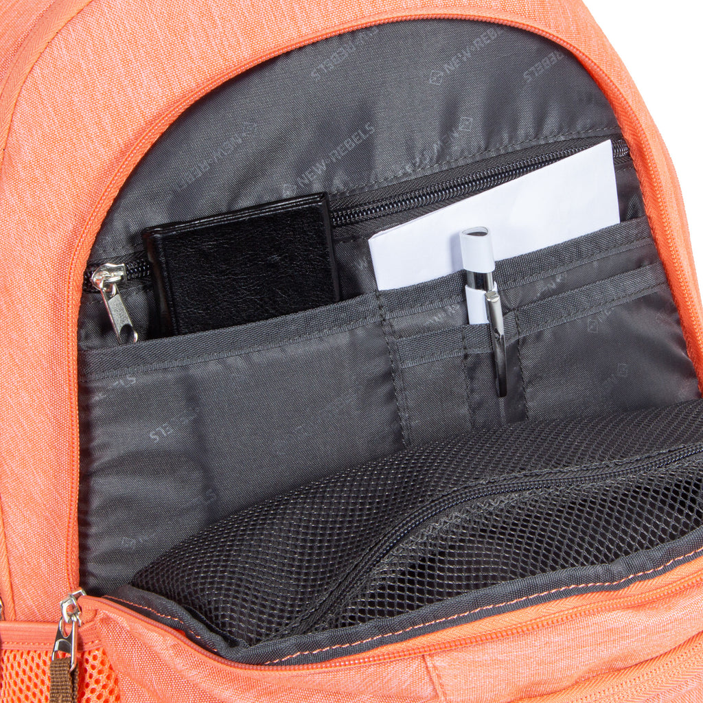 BTS 4 Schultasche Mit Laptopfach Flower Print