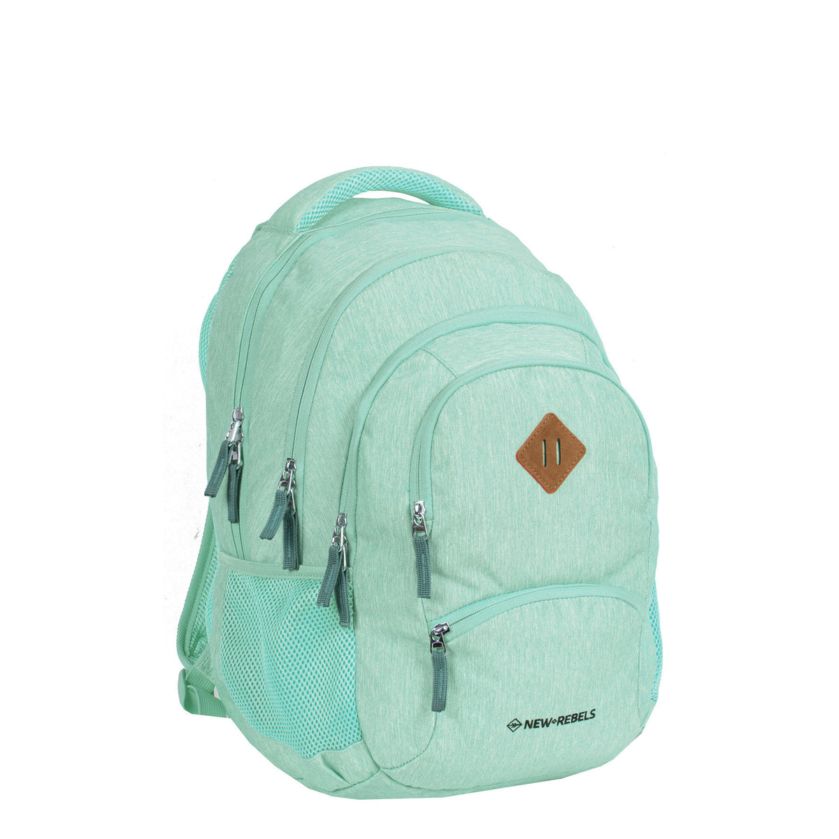 New Rebels BTS 4 school bag with laptop compartment soft Pink
