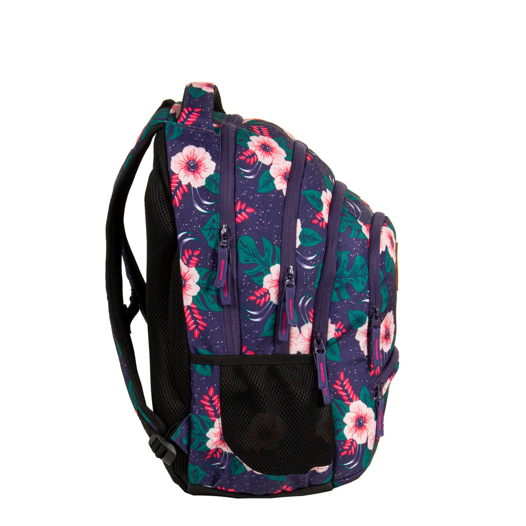 BTS 4 Schultasche Mit Laptopfach Flower Print