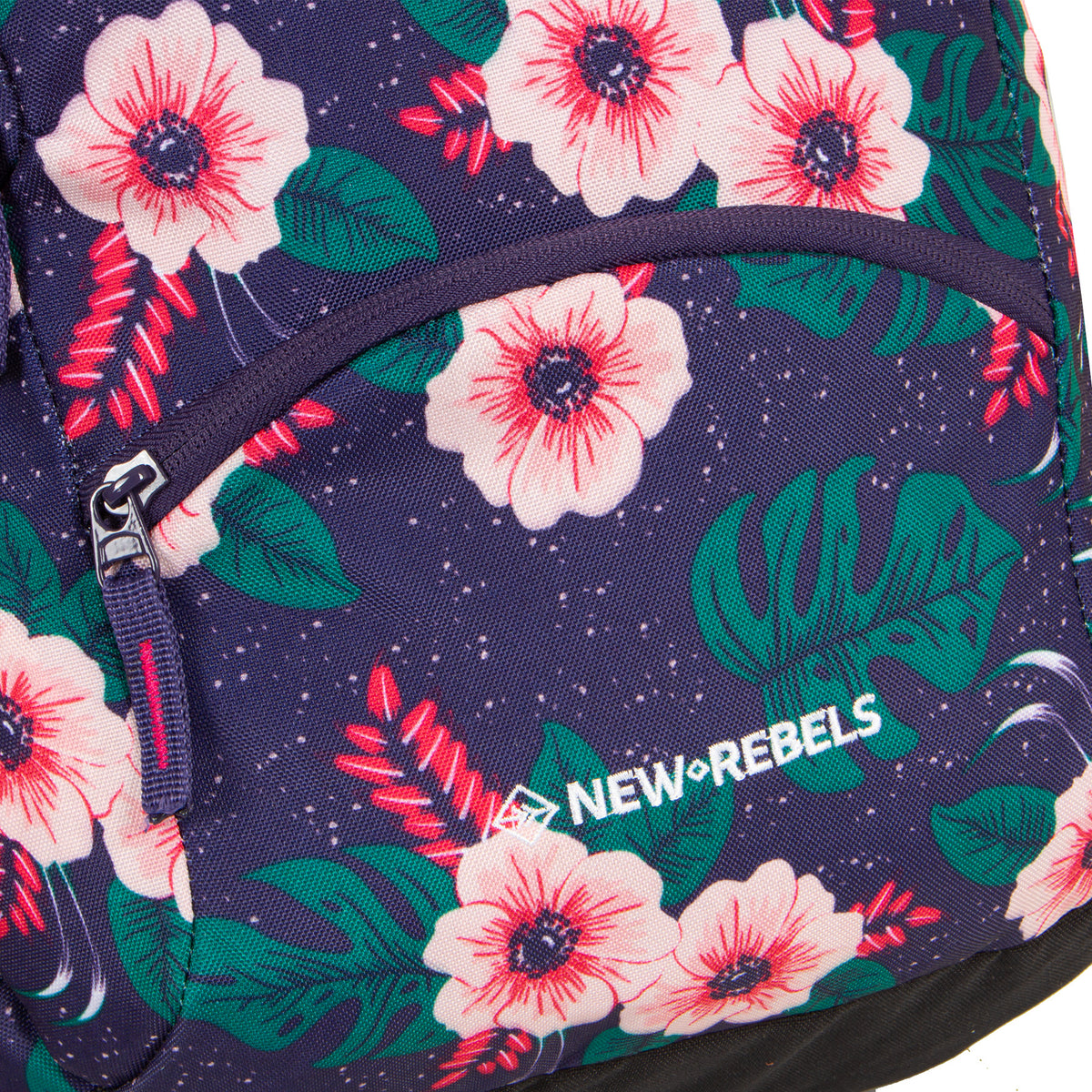 BTS 4 Schultasche Mit Laptopfach Flower Print