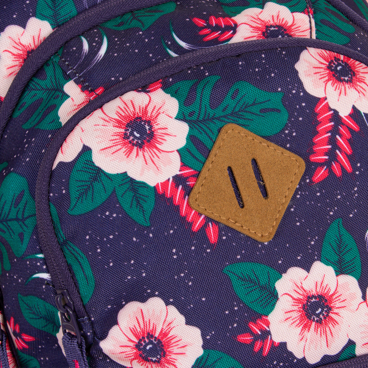 BTS 4 Schultasche Mit Laptopfach Flower Print