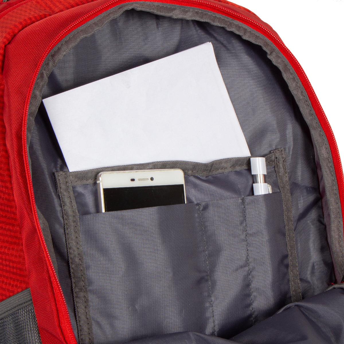 New Rebels ® Kinley - Rugtas - Schooltas - Vrijetijdstas - 48 Liter - Nylon