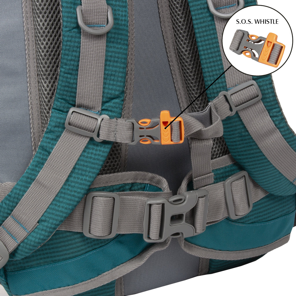New Rebels ® Kinley - Rugtas - Schooltas - Vrijetijdstas - 48 Liter - Nylon