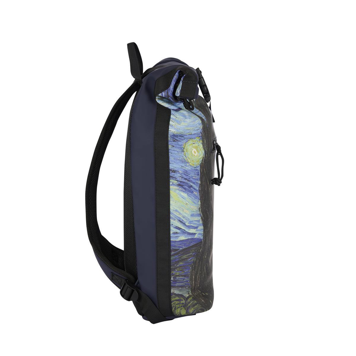 New Rebels Mart Art New York Starry Night 19L Backpack Rolltop Water Repellent