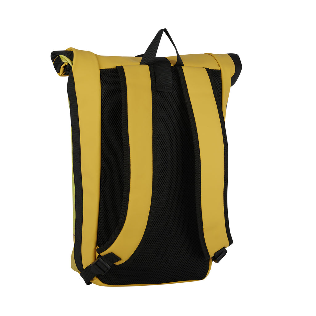 Mart Art New York Zonnebloem 19L Rugzak Rolltop Waterafstotend
