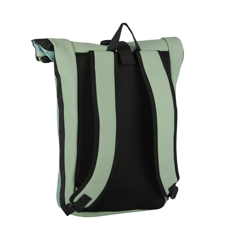 Mart Art New York Almond Blossoms 19L Rolltop Backpack Water-Repellent