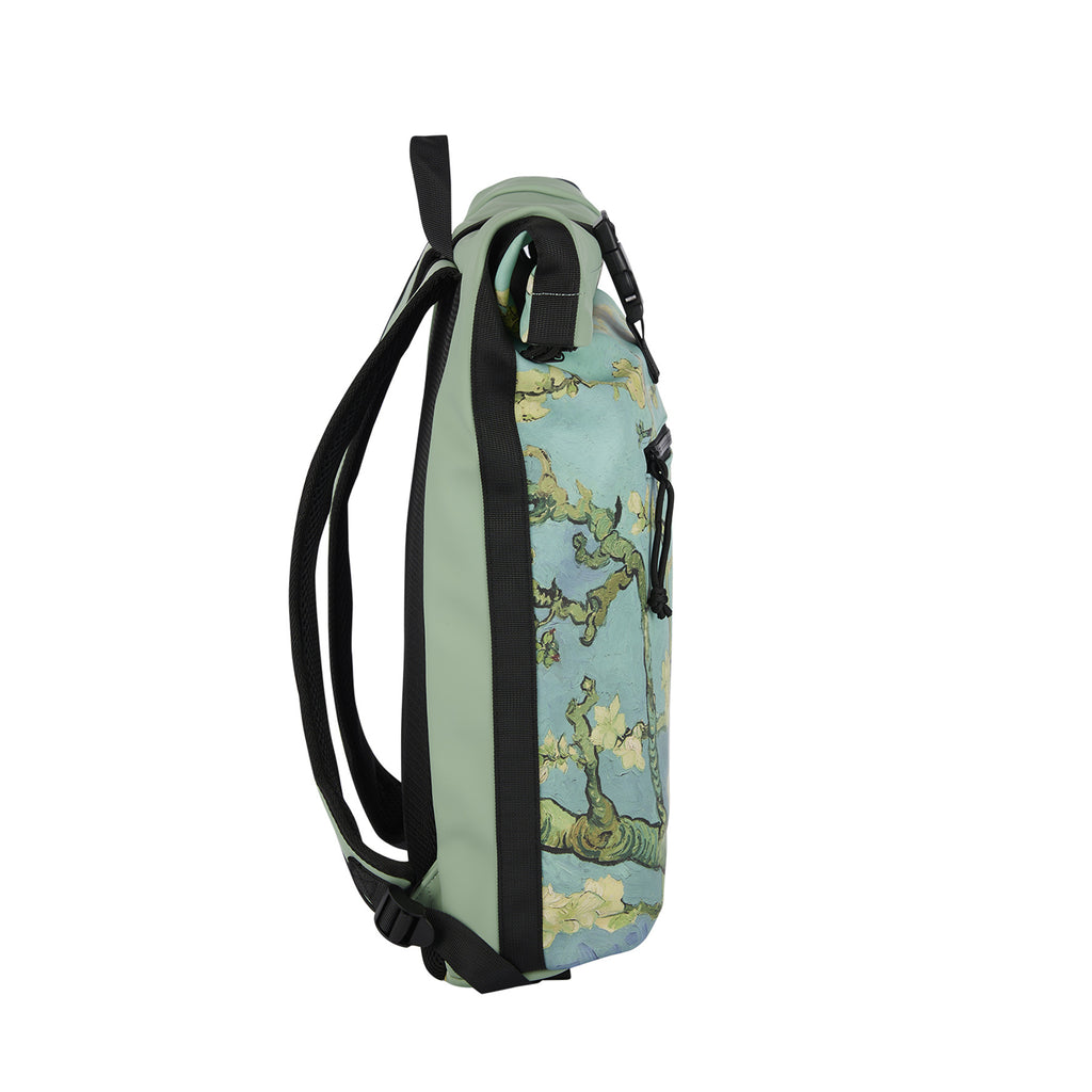 Mart Art New York Almond Blossoms 19L Backpack Rolltop Water Repellent