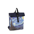 Mart Art Los Angeles Sterrennacht Mini 7L Rugzak Rolltop Waterafstotend