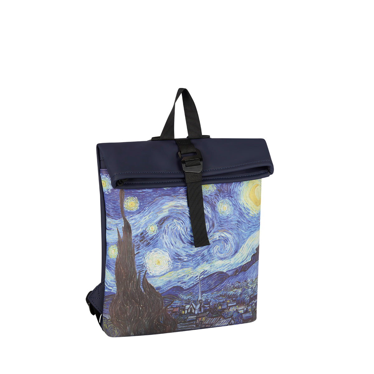 Mart Art Los Angeles Sterrennacht Mini 7L Rugzak Rolltop Waterafstotend