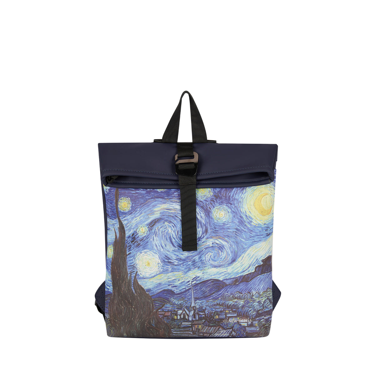 Mart Art Los Angeles Sterrennacht Mini 7L Rugzak Rolltop Waterafstotend