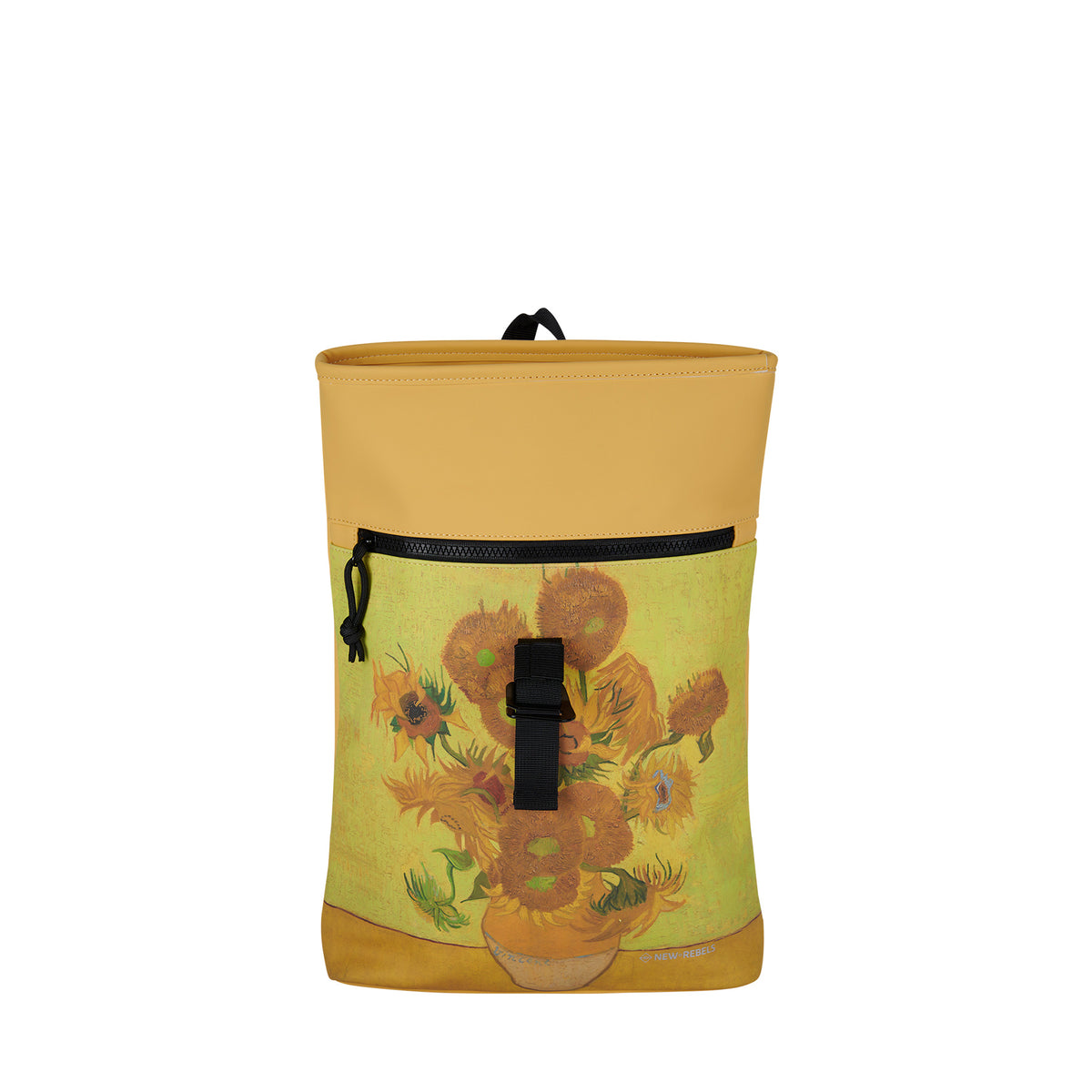 Mart Art Los Angeles Zonnebloem Mini 7L Rugzak Rolltop Waterafstotend