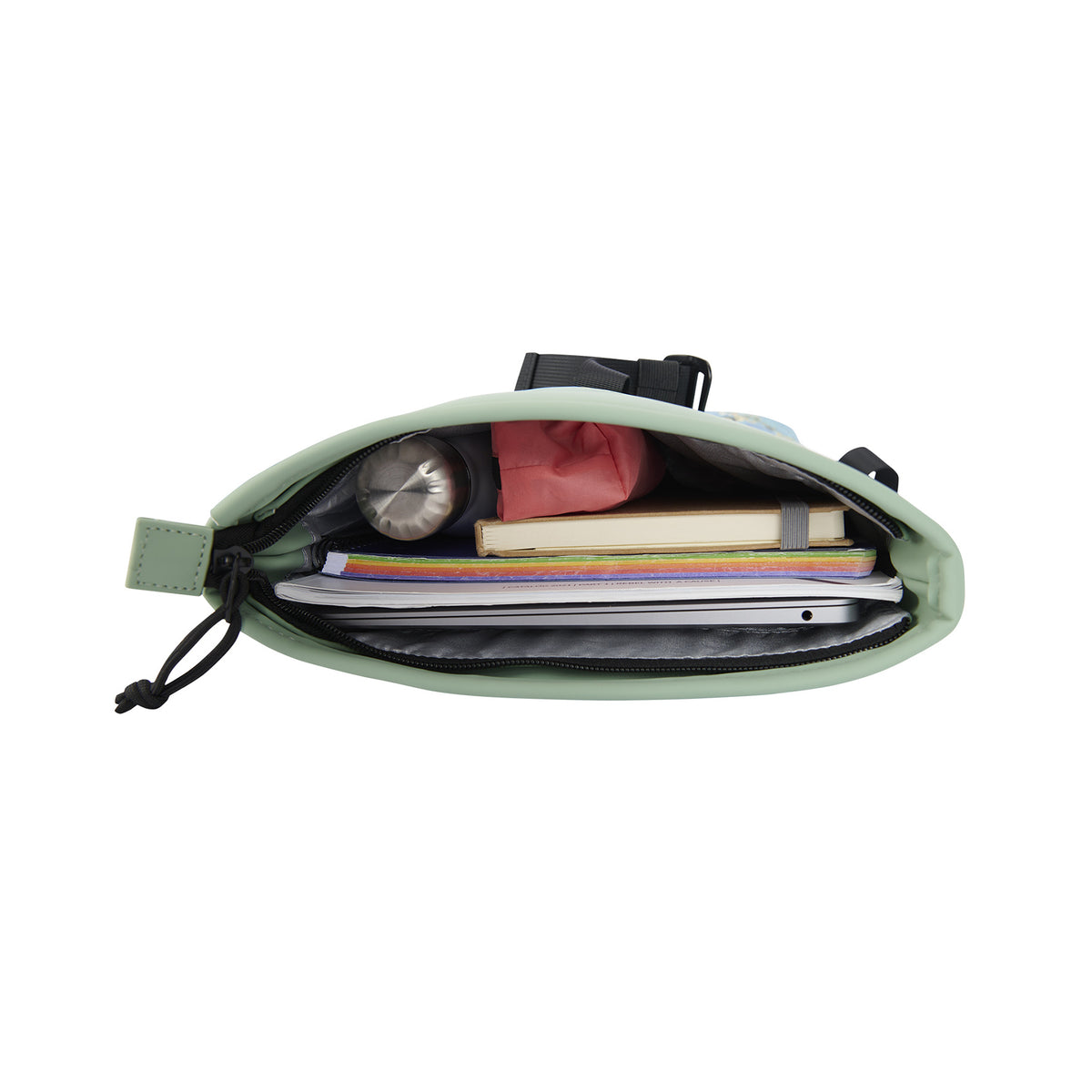 Mart Art Los Angeles Amandelbloesem Mini 7L Rugzak Rolltop Waterafstotend