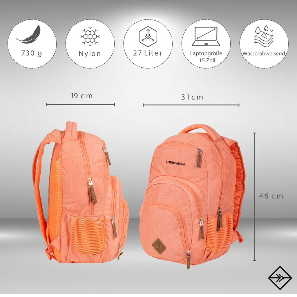 New Rebels ® Bts 3 Schultasche Mit Laptopfach Print