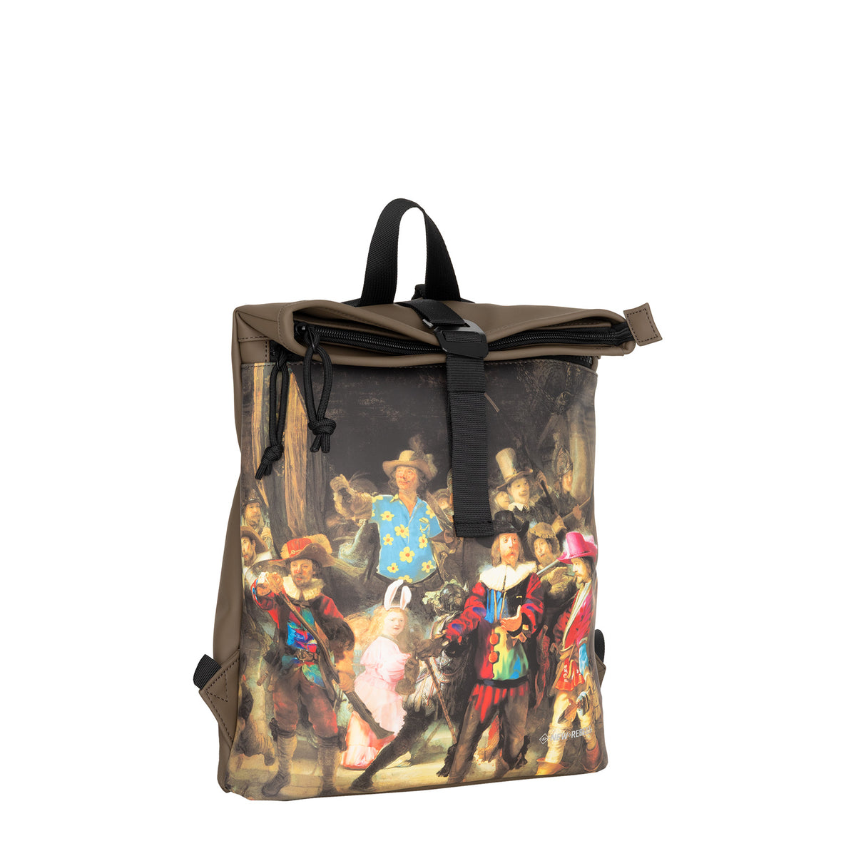 New Rebels Mart Arts Los Angeles Rolltop Rugzak 7L Dog Series
