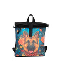New Rebels Mart Arts Los Angeles Rolltop Rugzak 7L Dog Series