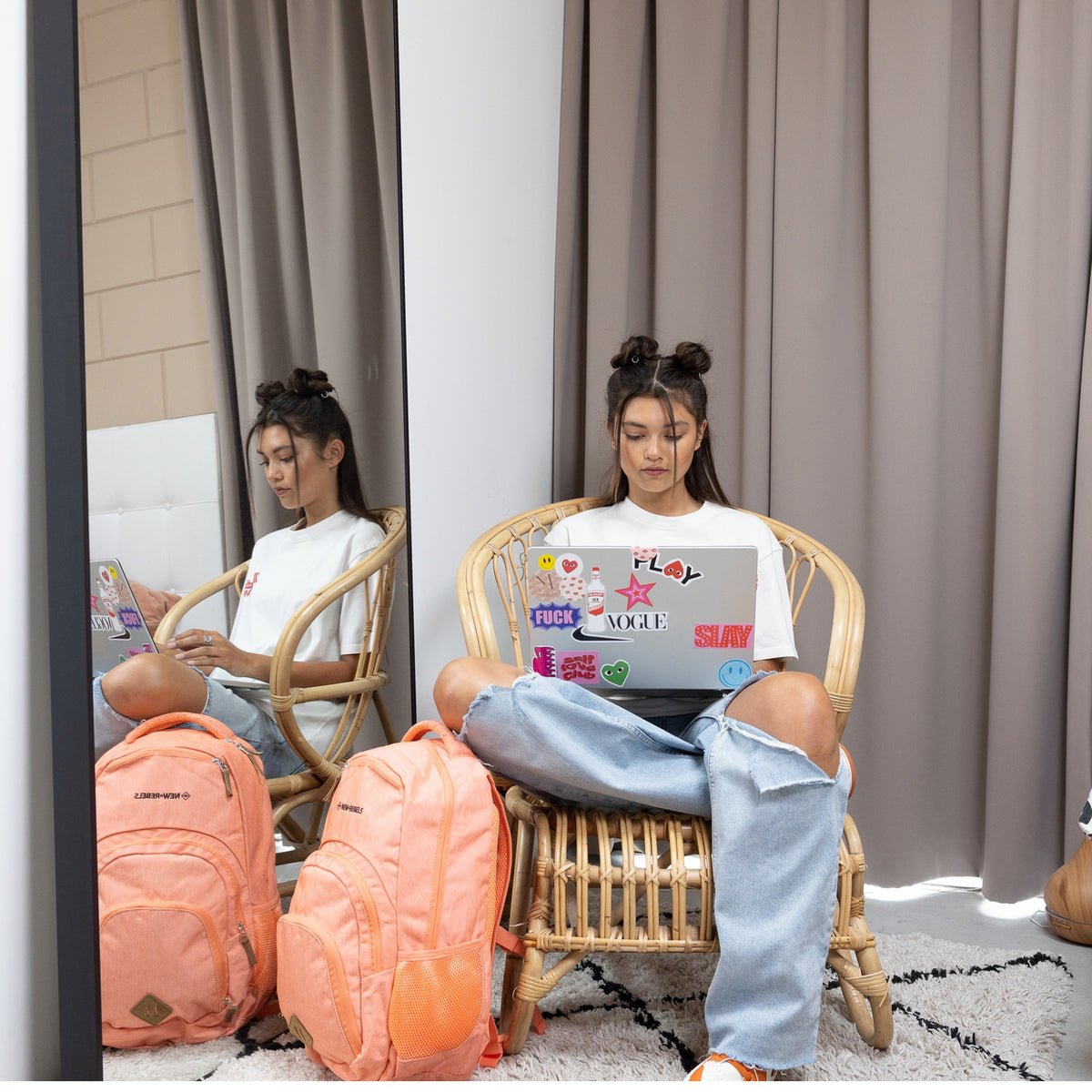 New Rebels ® Bts 3 Schultasche Mit Laptopfach Print