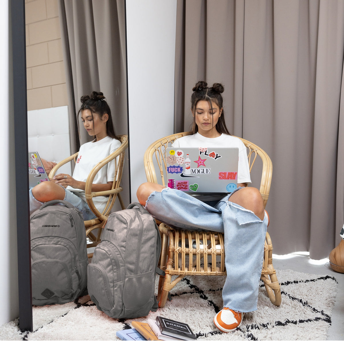 New Rebels ® Bts 3 Schultasche Mit Laptopfach Print